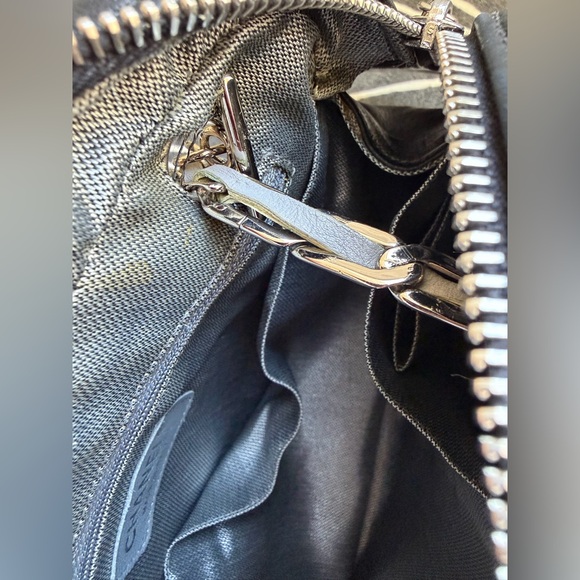 Vintage Chanel Black Quilted Leather Chain Shoulder Bag with box and dust bag - Picture 6 of 6